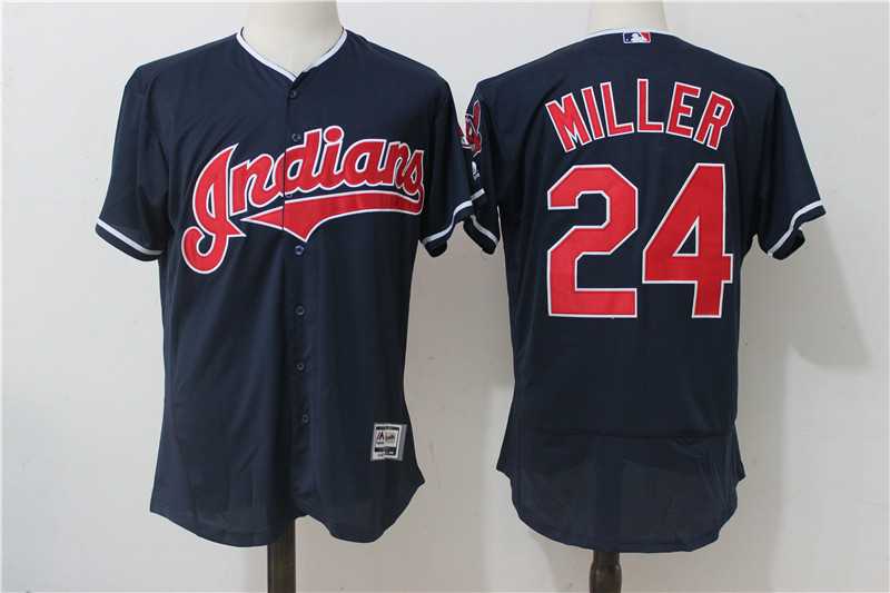 Cleveland Indians #24 Andrew Miller Navy Blue Flexbase Jersey,We sell and wholesale Cleveland Indians #24 Andrew Miller Navy Blue Flexbase Jersey on line form chian!
